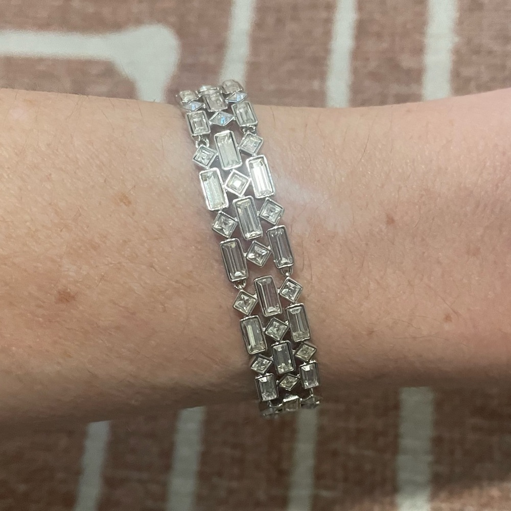Auth Swarovski crystall bracelet